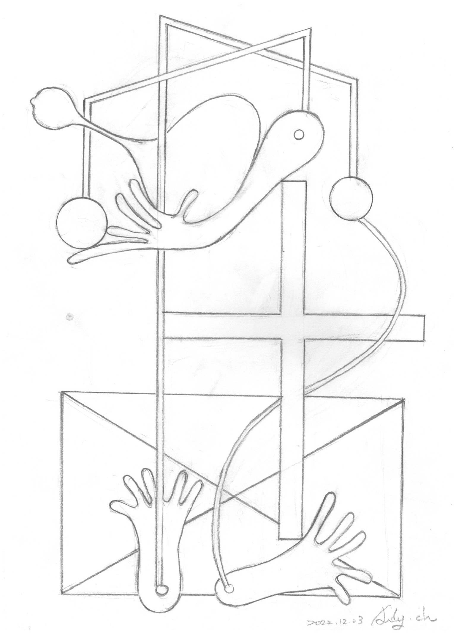 素描 025 · Sketch 025