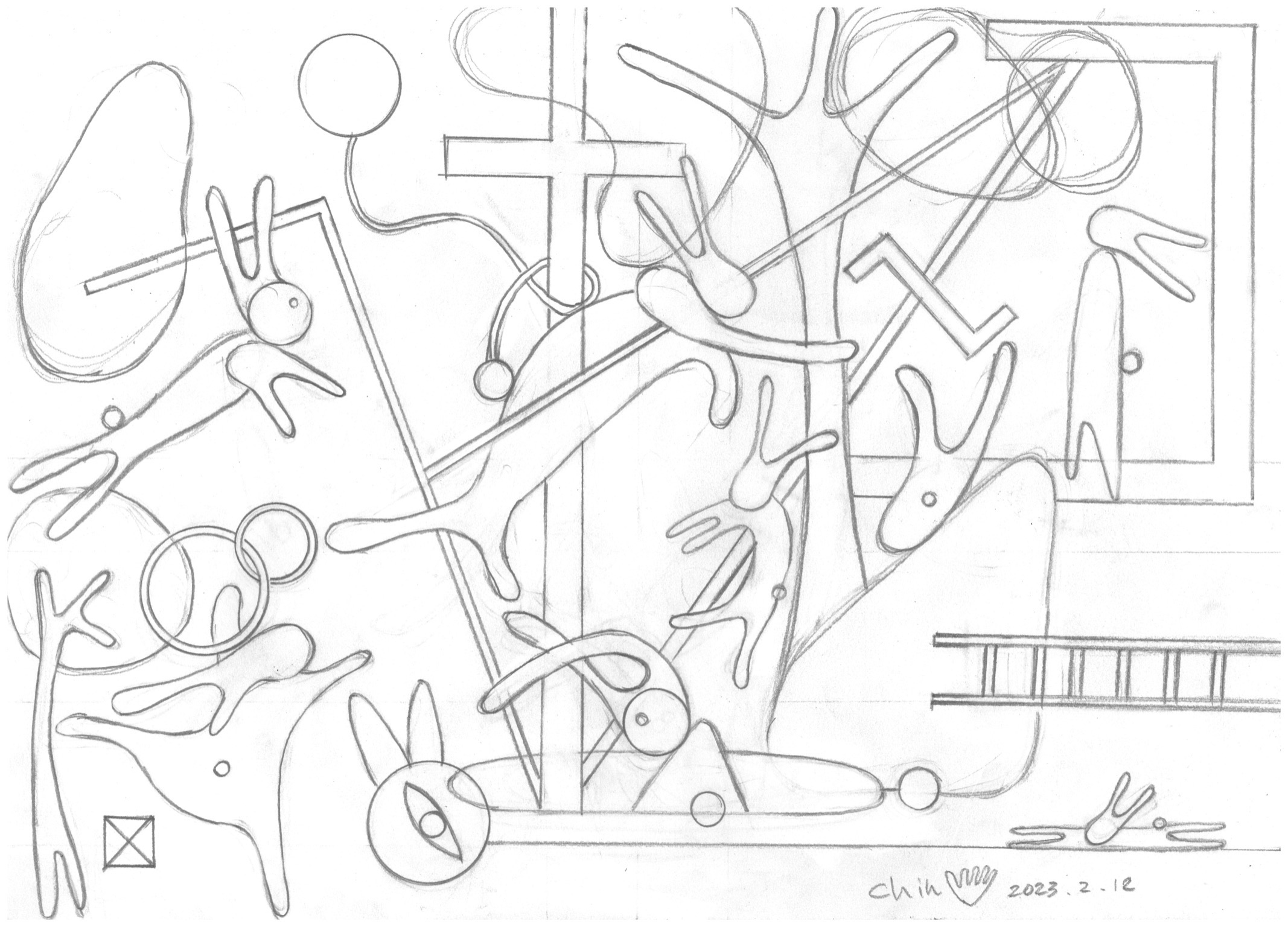 素描 043 · Sketch 043