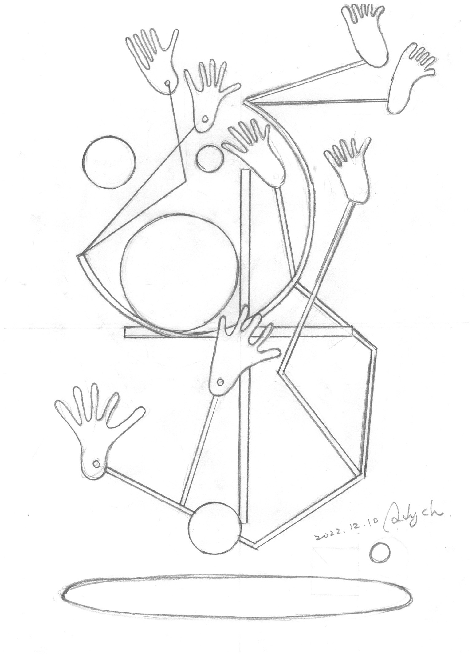 素描 076 · Sketch 076