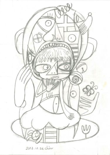 素描 045 · Sketch 045