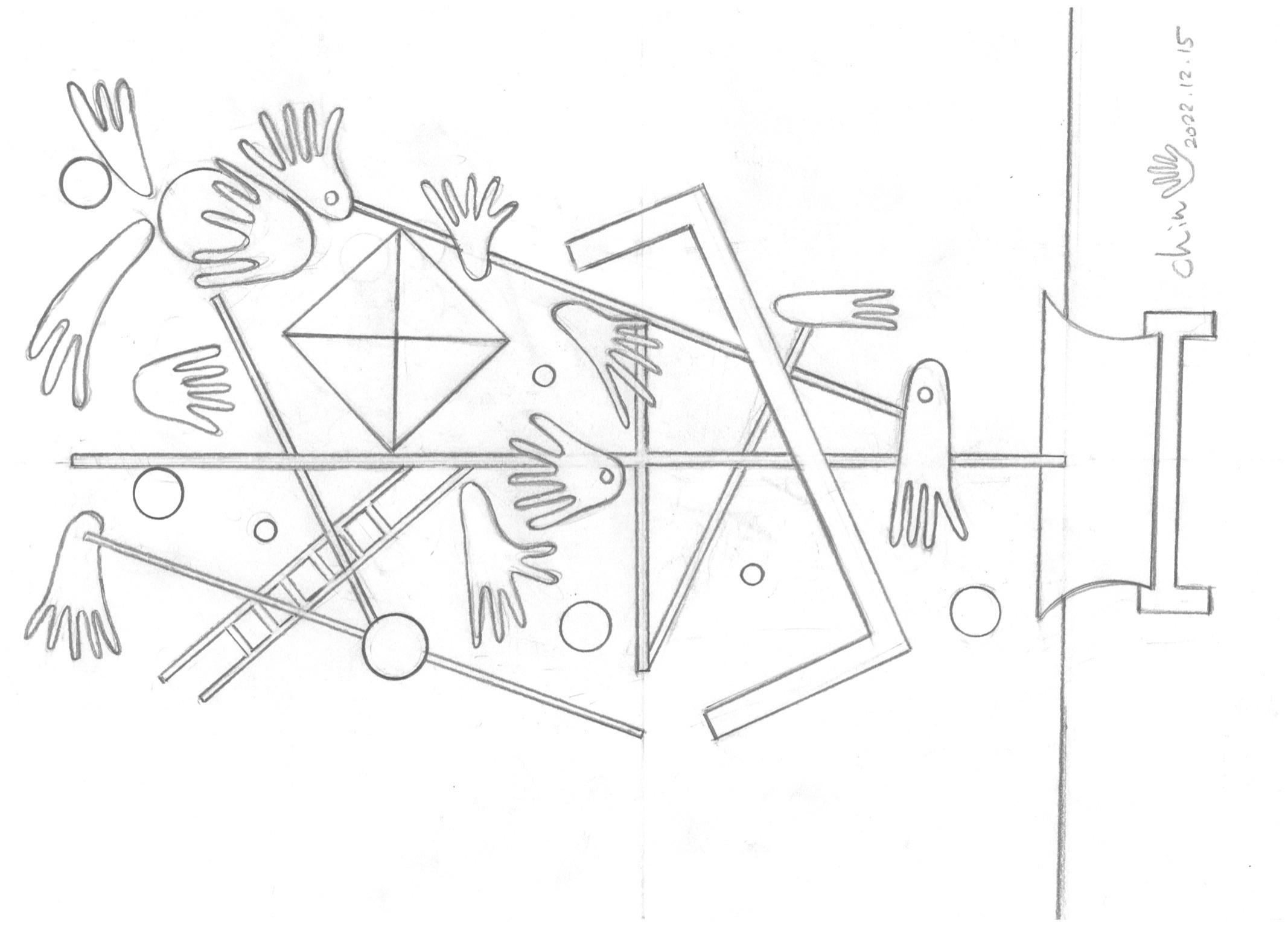 素描 018 · Sketch 018